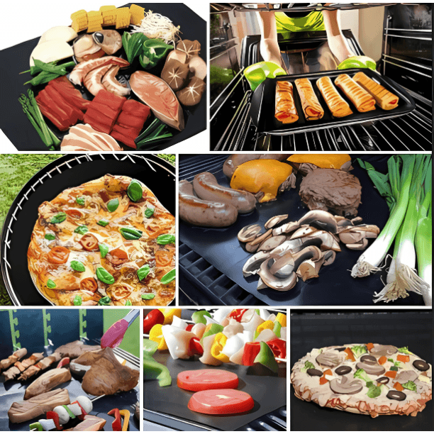 Nowa generacja mat do grillowania – Zestaw 10 szt. (8+2 GRATIS)