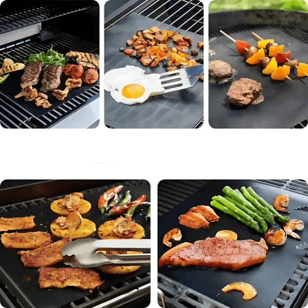 Nowa generacja mat do grillowania – Zestaw 10 szt. (8+2 GRATIS)