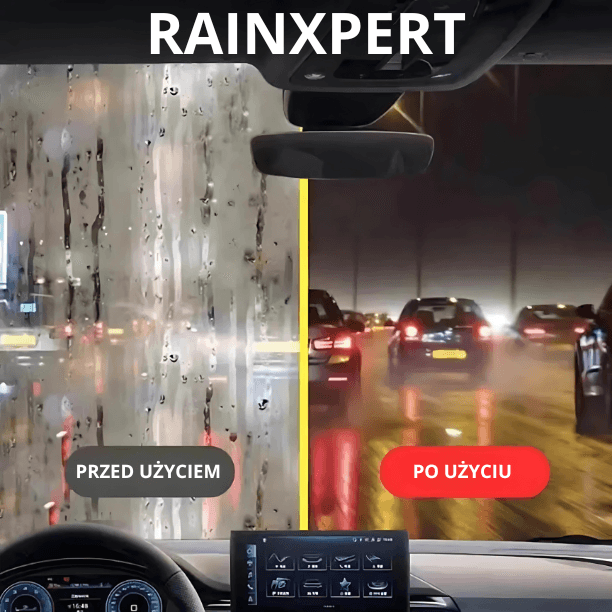 RainXpert - Przejrzysta szyba, bez zacieków