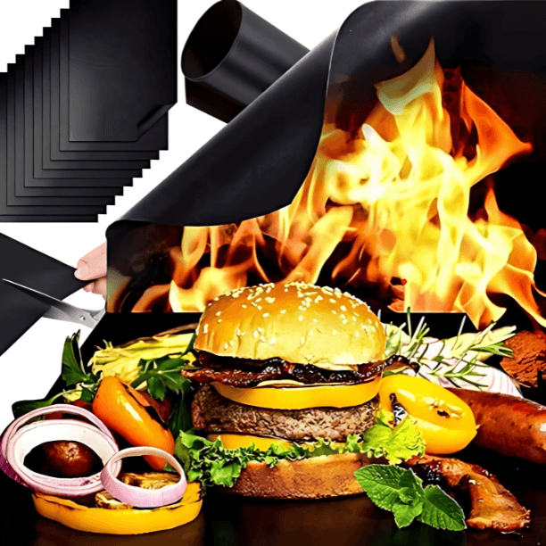 Nowa generacja mat do grillowania – Zestaw 10 szt. (8+2 GRATIS)